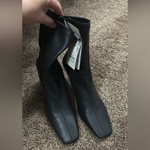 Zara Black Ankle Boots